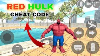 Red Hulk and Green Hukl Fight IN Indian Bike Driving 3d || new cheat code ||