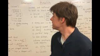 HEALTH 1 (Vocabulary) www.skype-lessons.com (ebook + Zoom class included)