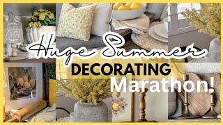 ️ HUGE SUMMER DECORATE WITH ME | 2025 SUMMER DECORATING IDEAS | SUMMER HOME DECOR