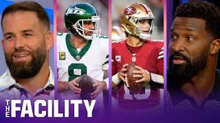 Aaron Rodgers throws for TD, INT in Jets MNF loss, did 49ers put league on notice? | THE FACILITY