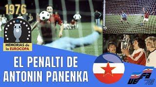 EURO 1976   Checoslovaquia vs Alemania ️ El Penalti de PANENKA ‍ Historia de la Eurocopa