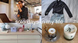 solo days in nyc ˚ 𝜗𝜚˚⋆｡my go-to cafe spots, a chatty vlog