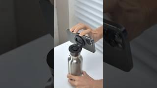 You think it’s a thermos, but it‘s actually a speaker or a magnetic phone holder #thermos #speaker
