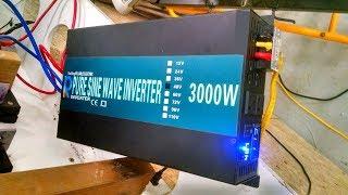 3000 Watt Reliable Electric Inverter, 48 VDC to 120 VAC