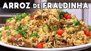 Como Fazer Arroz de Fraldinha - Tv Churrasco