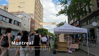 A Delightful Walk through Saint-Laurent Boulevard: Exploring Montreal's MURAL art Festival 2024