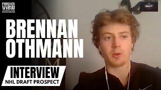 Brennan Othmann talks Playing In Switzerland, 2021 NHL Draft & OHL Players Being Hurt in NHL Draft