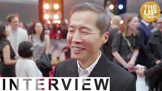 Lee Isaac Chung Twisters premiere interview in London