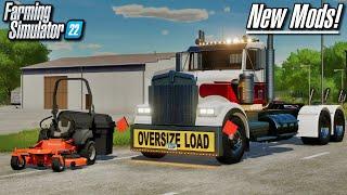 New Mods - Kenworth (Lizard) W900B, Husqvarna MZ54, & Toothpaste Deutz! | Farming Simulator 22