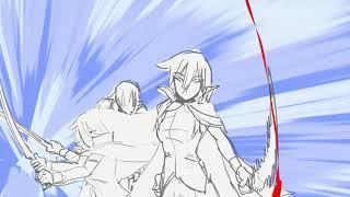 2D Animationreel 2019 (Rough Animations) CT_BM/Yen_BM (learning sakuga 3rd year)