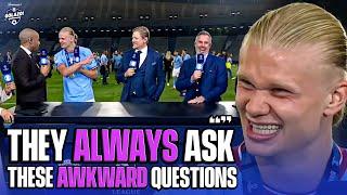 Erling Haaland jokes with Henry, Micah & Carra after UCL win!  | CBS Sports Golazo | UCL Today