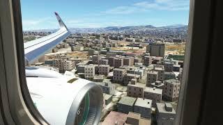 MEA A320NEO Ultra realistic landing in Beirut | NEW SCENERY