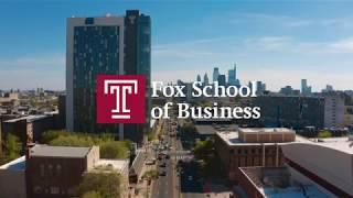 Explore Temple University and the Fox School of Business