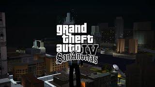 GTA 4 Map Mode in GTA SanAndreas - Best Graphic Mode of Liberty City Map in GTA San Andreas