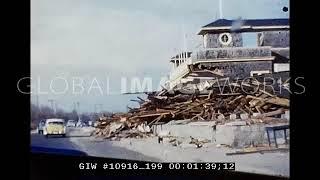 Aftermath of Hurricane Carol in Rhode Island, 1954