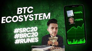 BTC Ecosystem Will PUMP! SRC20, BRC20 & Runes