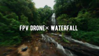 Kerala | Diving My FPV Drone Down a Waterfall | 4K