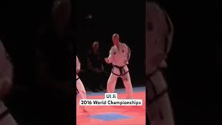 Ul Ji Taekwon-Do pattern at the 2016 World Championships with World Champion KMan McEvoy