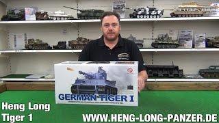 RC PANZER TIGER 1 HENG LONG 3818-1 PRODUKTVORSTELLUNG REVIEW AUSGEPACKT LICMAS-TANK