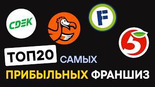 ТОП 20 франшиз 2024. Рейтинг самых прибыльных франшиз