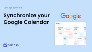 Synchronize Google Calendar with Calenso Booking tool (EN)