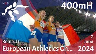 Cathelijn 400mH (76cm): European Athletics Championships - 07-06-2024