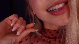 (FIXED) UPCLOSE MOUTH SOUNDS & TINGLY VISUAL TRIGGERS FOR SLEEP & RELAXATION  ASMR