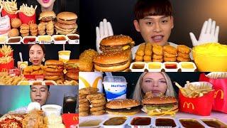 BEST MCDONALD'S FASTFOOD ASMR MUKBANG COMPILATION