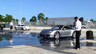 2013 Porsche World Road Show Miami Homestead skid pad