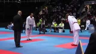 Dias Nuno vs Sheppard Moreno - Male Kumite +84kg - 49th European Karate Championships