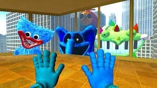 HUGE SCARY SMILING CREATURES FROM POPPY PLAYTIME 4 HAVE TAKEN OVER THE CITY | PART 3 - GARRY`S MOD