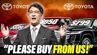 Toyota Has Some HUGE Problems, So Now They Must Sell Their Cars For CHEAP!