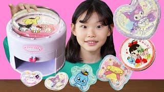 라임의 입체 스티커 만들기! 산리오 스티커메이커 리뷰 Sanrio Sticker Maker