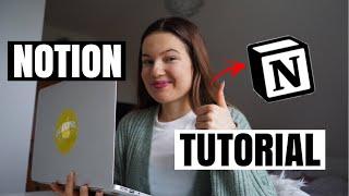 NOTION TUTORIAL DEUTSCH // TOP ORGANISIERT mit DIESEM TOOL