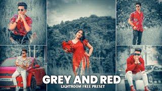 Lightroom Mobile Grey And Red Presets | Lightroom Presets Dng | Preset Download Free | Preset 2021