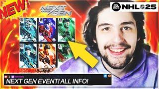 ALL NEW NEXT GEN EVENT! WEEK 1 INFO HUGE CHANGES I NHL 25 HUT