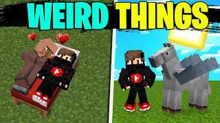 I tried weird things in Minecraft  | Minecraft Hindi video