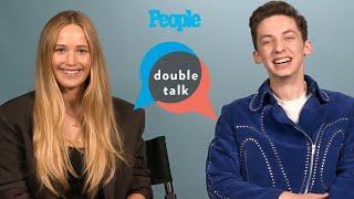 'No Hard Feelings' Stars Jennifer Lawrence & Andrew Barth On Their "Weird" Nude Scene | People