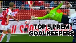 TOP 5 PREMIER LEAGUE GOALKEEPERS 2023/24! (CLEAN SHEETS)