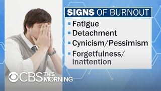 How to know when you're suffering from workplace burnout