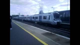 Great Northern 717007 leaves Stevenage - 09/08/2023