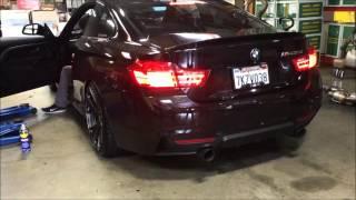 BMW F32 435i brutal revs with Armytrix Valved Exhaust by Supreme Power CA