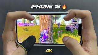 iPhone 13 HANDCAM / HDR+Extreme Graphic Settings PUBG Gaming Test / iOS 18.3.2