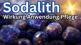 Sodalith Wirkung & Anwendung als Heilstein  Kristall