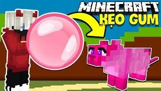 MINECRAFT MINI GAME KẸO GUM THỔI BONG BÓNG BAY LÊN TRỜI*JAYGRAY TÌM PET VIP ĐỂ LÊN MẶT TRĂNG