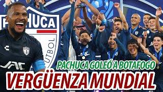 Botafogo vs Pachuca (0-3) | Análisis picante | Narrador argentino furioso por la goleada en Qatar!!