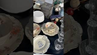 Ищем сокровище, на барахолке Германия #антиквариат #барахолка #фарфор