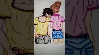 Couple ️ #shorts #ytshort #trendingshorts #viralshorts #art #drawing #couplegoals #viral