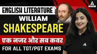 Shakespeare English Literature For All TGT/PGT Exams 2024 | English Literature by Aishwarya Puri