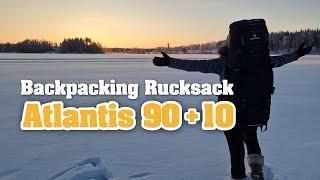 Backpack Rucksack Atlantis 90 + 10 – Weltreise-Rucksack von outdoorer